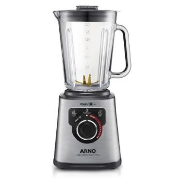 Imagem de Liquidificador Arno Ultraforce Pro 1100W LN93, com App de Receitas, 6 Lâminas Powelix Life, Jarra de Vidro 2L, Resistente a Choque Térmico e Corpo Inox, Tecnologia Limpa Fácil, 110V