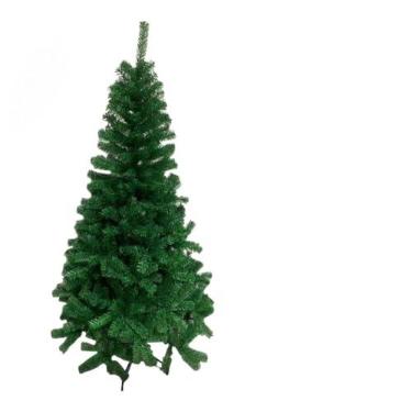 Imagem de Árvore de Natal Completa Tradicional Pinheiro Verde - Tamanhos (150 a 240 cm) Decoração de Natal(Tradicional - 180 cm)