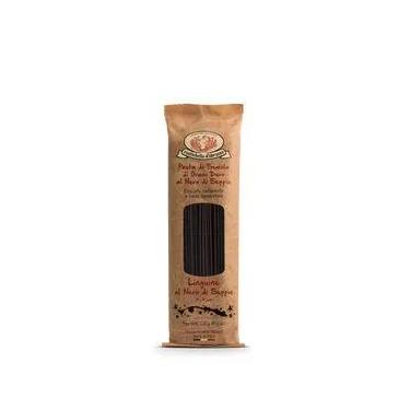 Imagem de Linguine Nero Di Seppia Trafilata Al Bronzo Italiano 500G Rustichella