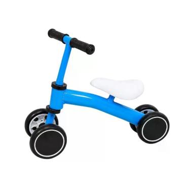 Imagem de Bicicleta sem Pedal de Equilíbrio e Coordenação Motora Aro 12 1 Ano Azul 20KG