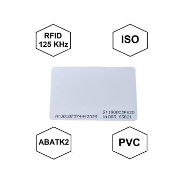 Imagem de Cartão ISO RFID 125 KHz AWS - 10 unidades - LOJA RFID