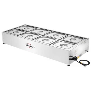 Imagem de Buffet Térmico de Bancada Spolu 8 Cubas 220V SPL-508BC