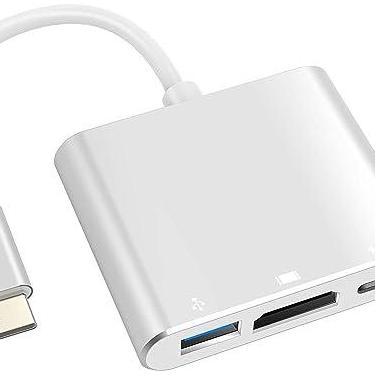 Imagem de Adaptador USB-C para HDMI 4K, USB 3.0 e Carga PD - Compatibilidade com MacBook, Thunderbolt 3 e DEX Android - Eleva Sua Experiência Multimídia e Oferece Carga Rápida-Vende Mais