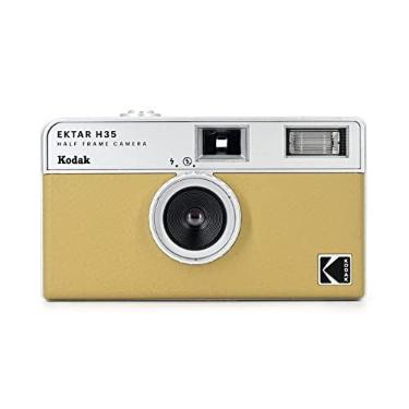 Imagem de Câmera de Filme Reutilizável KODAK EKTAR H35, Meio Quadro, Areia | 35 mm, Sem Foco, Leve, Fácil de Usar, Filme e Bateria AAA Não Incluídos