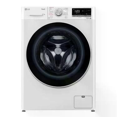 Imagem de Máquina de Lavar Roupas 12Kg LG CV5012WC4 Lava e Seca, Branco, Branco
