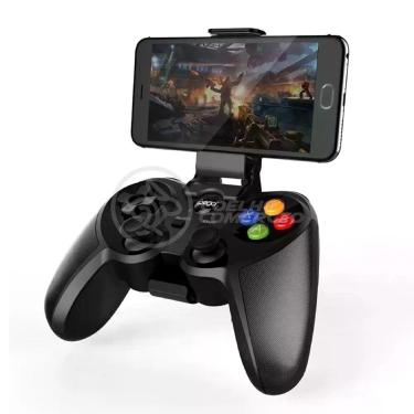 Imagem de Controle Game Joystick Jogar CelularPc Gamepad Bluetooth