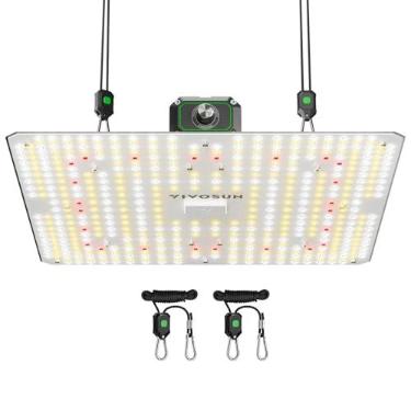 Imagem de VIVOSUN VS1500 Luz de LED para cultivo com diodos Samsung LM301 e chave de margarida, luzes reguláveis, espectro total Sunlike para plantas internas, mudas de vegetais e lâmpadas de crescimento de plantas floridas para barraca de cultivo de 3 x 3