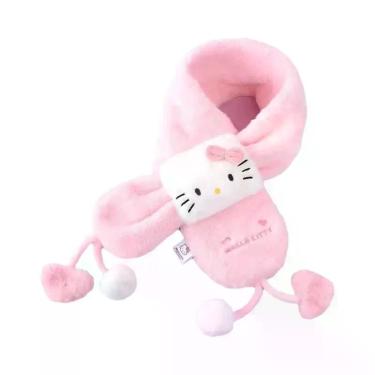 Imagem de Cachecol De Pelúcia Patrulha Canina Para Meninas, Luva Quente De Inver