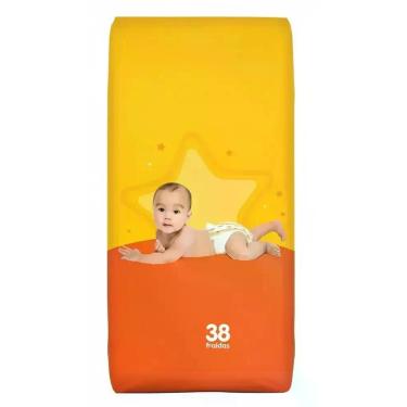 Imagem de Fralda Descartável Infantil P 38 Unidades - Congratulations Store