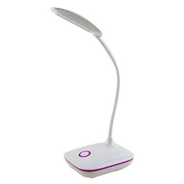 Imagem de Luminaria De Mesa Flexivel A Pilha Usb Com Sensor Touch 14 Leds