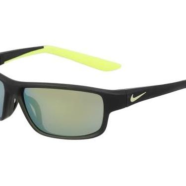 Imagem de Nike Óculos de sol masculinos modernos, Sequoia fosca / espelho amarelo, 55