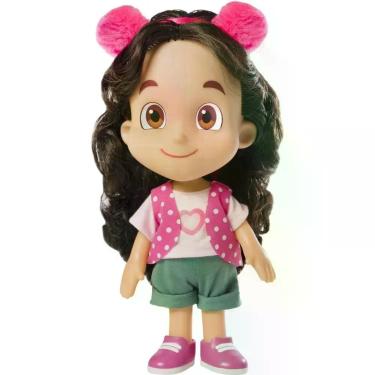 Imagem de Boneco e Personagem Maria Clara 25CM - Baby Brink, Branco e Rosa, Mari