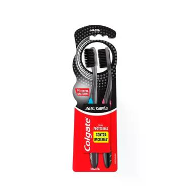 Imagem de Escova Dental 360 Black Macia Colgate  2 und