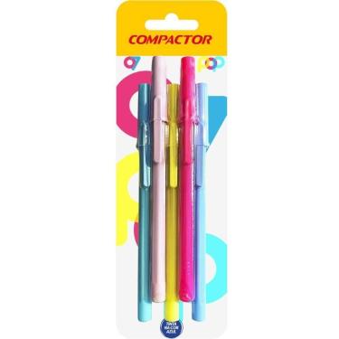 Imagem de Caneta Esferografica POP 0,7 Azul - Compactor