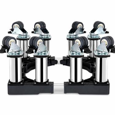 Imagem de Suporte com Rodas Para Lava e Seca Compatível com Samsung, LG, Electr