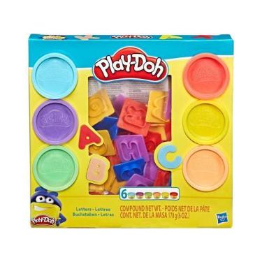 Imagem de Massinha Play Doh Letras Hasbro - com Acessórios
