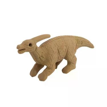Imagem de Borracha Escolar BRW Raptors Divertida Educativa e Lúdica com Apagamento Eficiente Unidade Amarelo