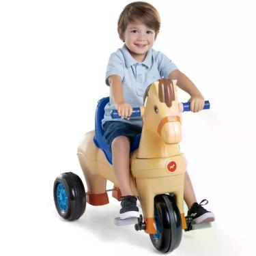 Imagem de Veiculo para Bebe Poto Calesita 2EM1 Azul