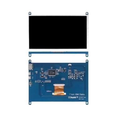 Imagem de Monitor De 7 Polegadas Para Raspberry Pi 4/3/2/B/B+/A+ 1024x600 IPS To