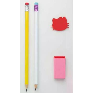 Imagem de Kit Lápis HB com Borracha e Apontador - Congratulations Store