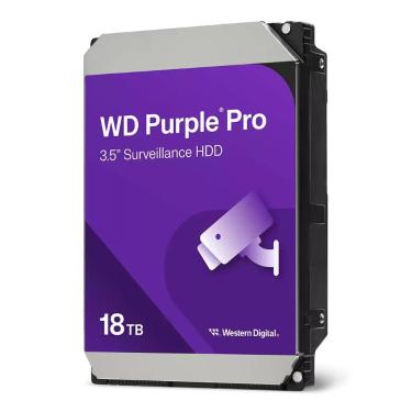 Imagem de HD 18TB SATA III - 7200RPM - 512MB Cache - Western Digital Purple Pro Surveillance - WD181PURP