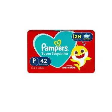 Imagem de Fralda Infantil Pampers SuperSecquinha P com 42UN