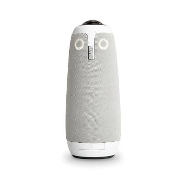 Imagem de Owl Labs Meeting Owl 3 – Câmera de sala de conferência HD de 360° 1080p, rastreamento de alto-falante orientado por IA, captador de microfone de 18 metros – Certificado para equipes Microsoft –