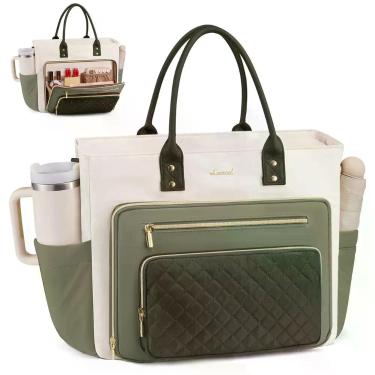 Imagem de Sacola LOVEVOOK Teacher para mulheres que trabalham com laptop de 15,6