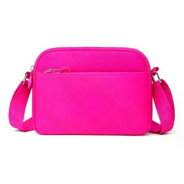 Imagem de Bolsa Transversal Versátil com 2 Bolsos para Celular Carteira e Acessó