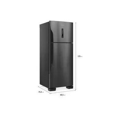 Imagem de Geladeira Panasonic Duplex Frost Free Inverter 446L NR-BT58PV3B Inox 220V