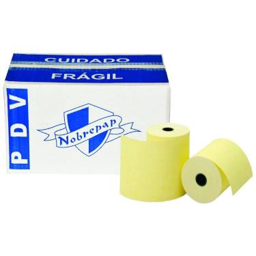 Imagem de 30 Rolos Bobina Térmica 80Mm X 40M Impressora Fiscal - Nobre