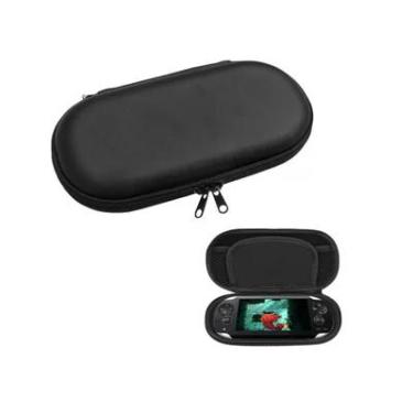 Imagem de Case Bag Bolsa Estojo Viagem E Proteção Para Ps Vita 1000 Fat 2000 Slim Preto
