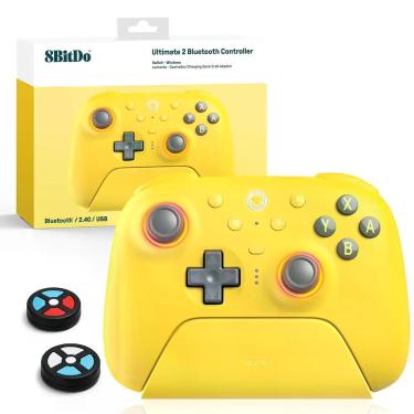 Imagem de Controlador Bluetooth 8Bitdo Ultimate 2 para Switch y PC