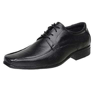 Imagem de Sapato Social Masculino Em Couro Legítimo (Preto 3010, BR, Adulto, Numérico, 44)