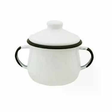 Imagem de Açucareiro Esmaltado nº10 - 500ml - Ewel - Esmaltado Ewel, Branco
