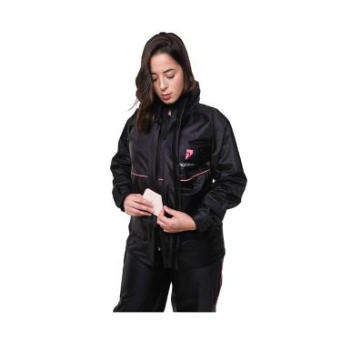 Imagem de Capa roupa conjunto chuva motoqueira feminina nylon pioneira tam gg 00