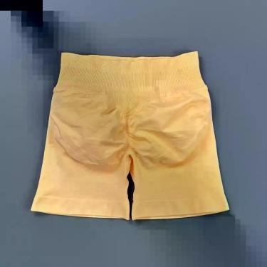 Imagem de Shorts Esportivos Femininos De Cintura Alta, Elásticos, Respiráveis, S