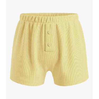 Imagem de Cueca Infantil Em Cotton Leve Rovi Kids Amarelo, G, Amarelo