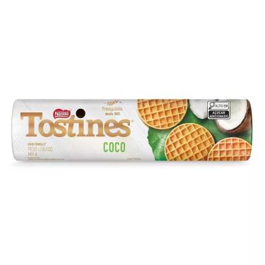 Imagem de Biscoito Tostines Nestlé Sabor Coco 160g