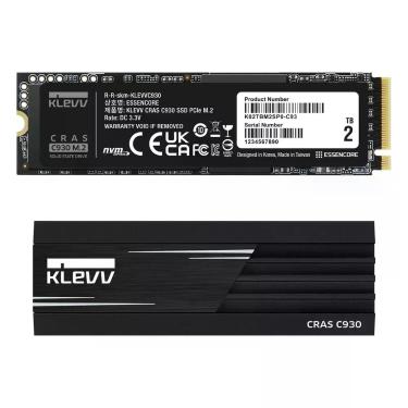 Imagem de SSD KLEVV CRAS C930 2 TB M.2 NVMe PCIe Gen4 com dissipador