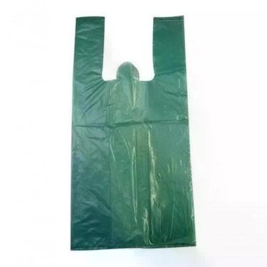 Imagem de Sacola Plástica Reciclada 30x40 para Embalagens Reforçada Transparente Higipack