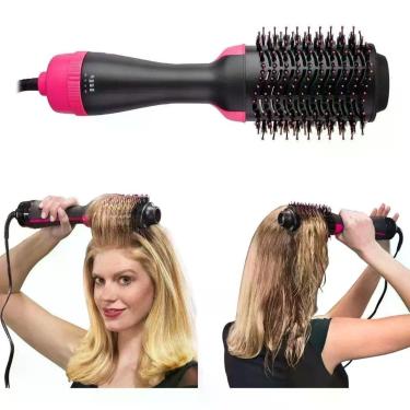 Imagem de Escova Secadora 3X1 Seca Alisa Modela, Hot Hair NOVA, 110V