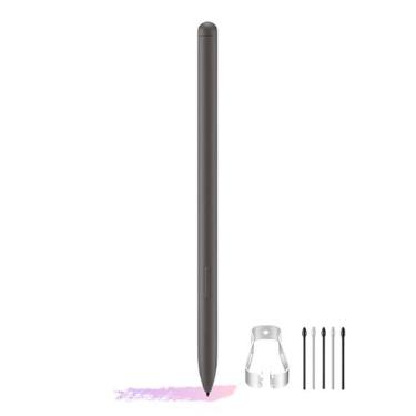 Imagem de Caneta de substituição para Galaxy Tab S9 FE S para Samsung Galaxy Tablet S9 FE Stylus – Comando aéreo, atração magnética, compatível com tablet S9 FE/S10 FE Stylus Pen (cinza)