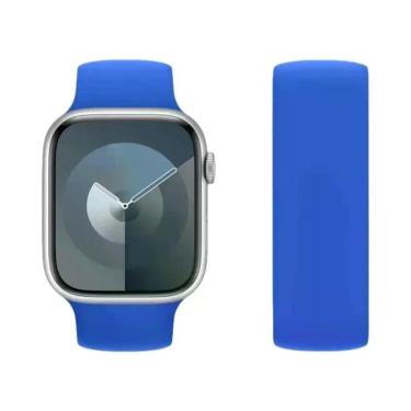 Imagem de Pulseira De Silicone Solo Loop Para Apple Watch De 44mm 45mm 46mm 49mm