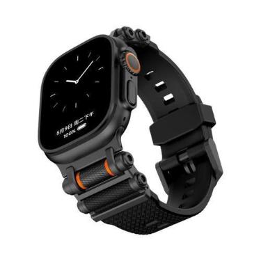 Imagem de Pulseira De Borracha De 49mm Para Apple Watch Ultra Série 10 9 8 7 Se 