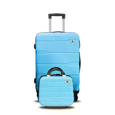 Imagem de Kit Mala Viagem Despacho 24 e Frasqueira 12 Polegadas 23kg Padrão ANAC