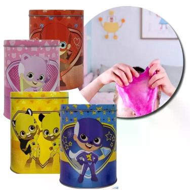 Imagem de Slime Latão Mega Bolha Super Slime para Criar Bolhas Gigantes Textura Macia Rosa, Vermelho, Amarelo, Azul Fullcommerce