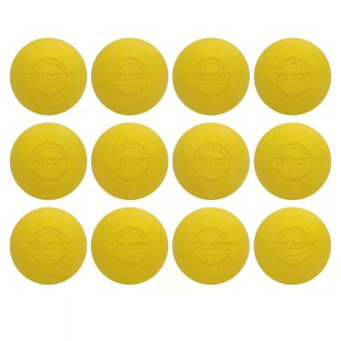 Imagem de Bolas de Lacrosse Velocity Tamanho Oficial - Pacote Amarelo