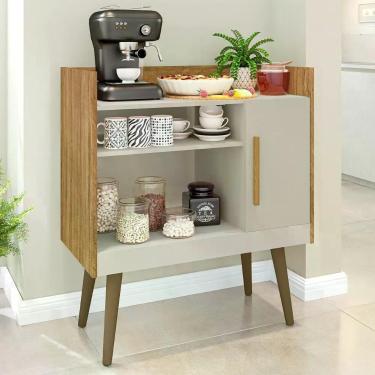 Imagem de Buffet Mesinha Coffee Com Porta Phill Cinamomo/Off-White