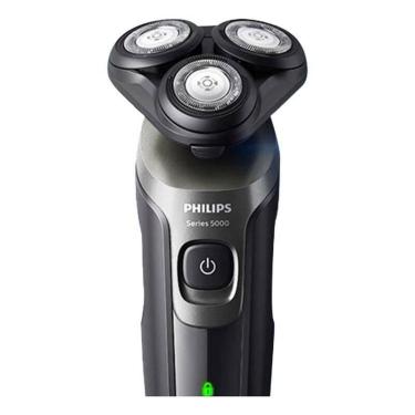 Imagem de Barbeador elétrico Philips S5166 com lavador de água e display LED